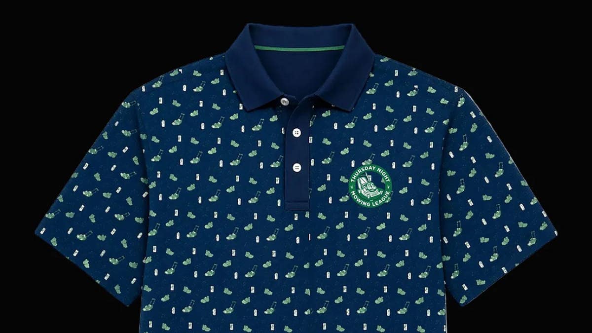 Thursday Night Mowing League 2026 official polo