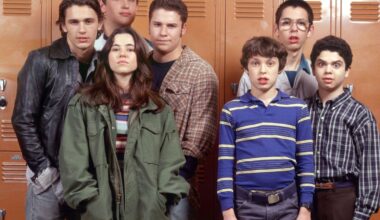 "Freaks and Geeks" cast members: James Franco as Daniel, Jason Segel as Nick Baron, Linda Cardellini as Lindsay Weir, Seth Rogen as Ken Miller, John Daley as Sam Weir, Martin Starr as Bill Havenchuck, and Samm Levine as Neal Schweiber.