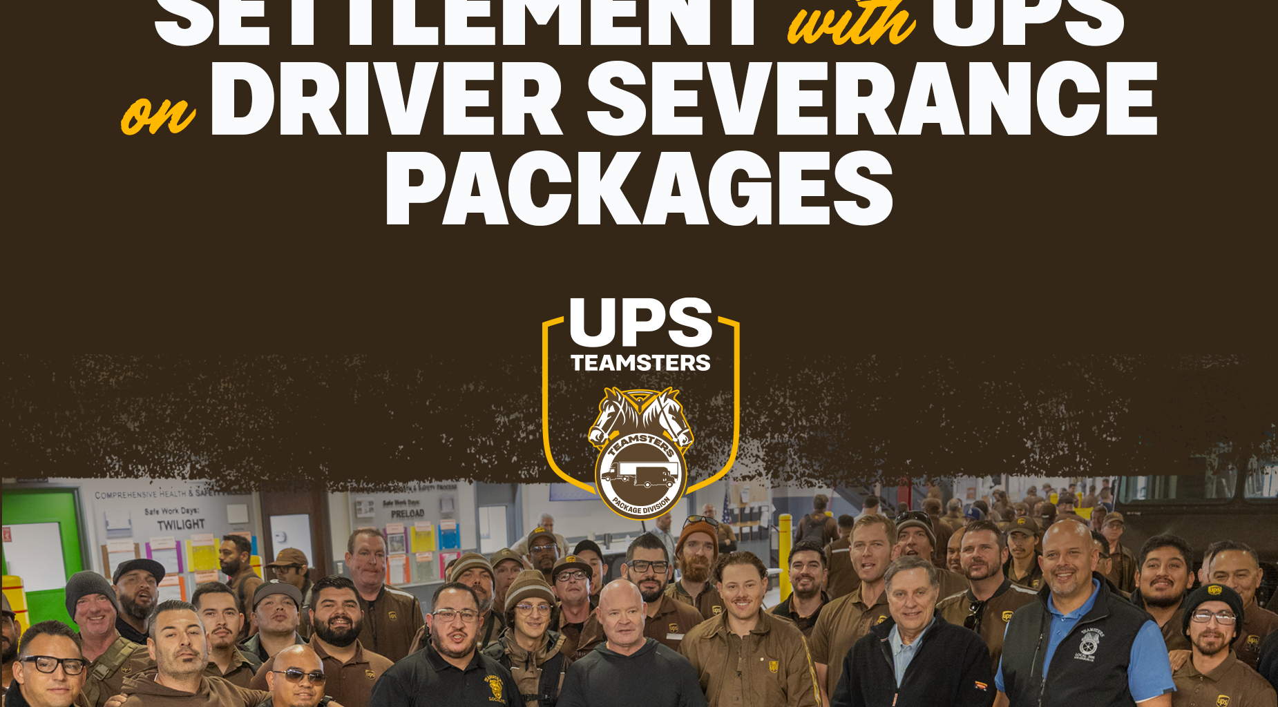 Teamsters Reach Strong Settlement with UPS on Driver Severance Packages