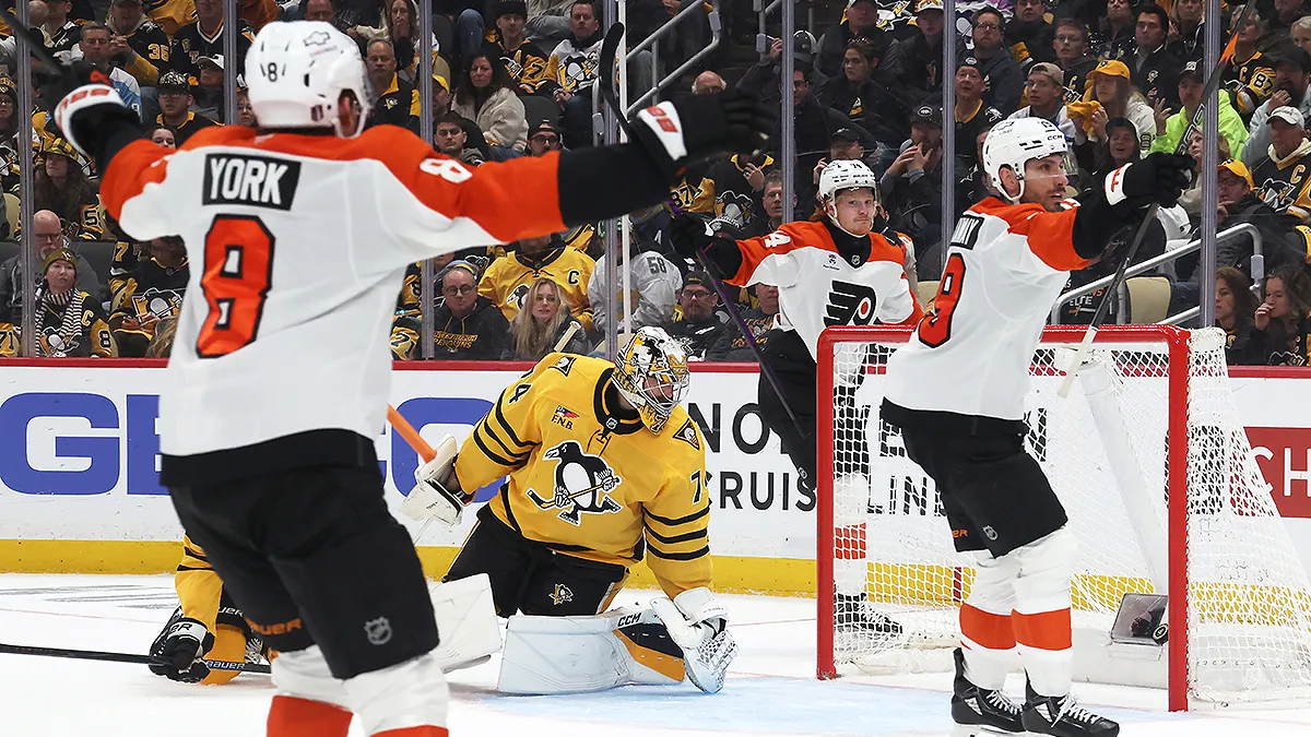 Flyers rip off two road wins to open playoffs, put Penguins on their heels – NBC Sports Philadelphia