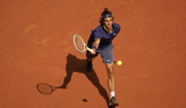 Lorenzo Musetti at the French Open