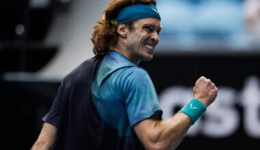 Andrey Rublev Australian Open