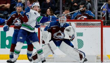 Lankinen starts, Kane sits as Canucks face league-leading Avalanche