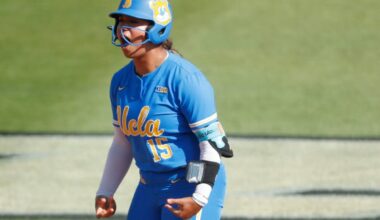 College softball power rankings: There’s movement in the top 10 after (another) wild week
