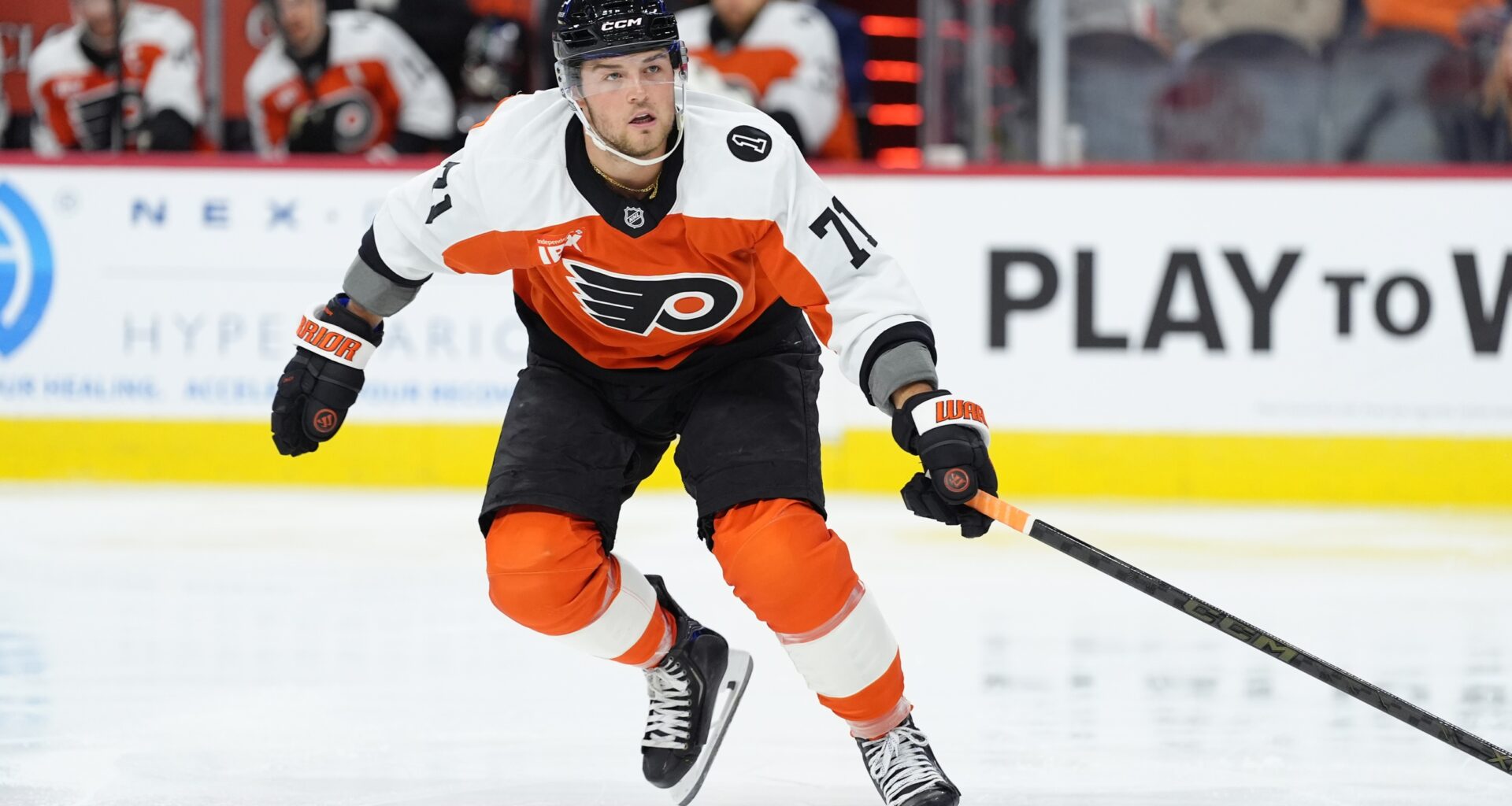 Flyers get unexpected boost as Tyson Foerster returns to lineup