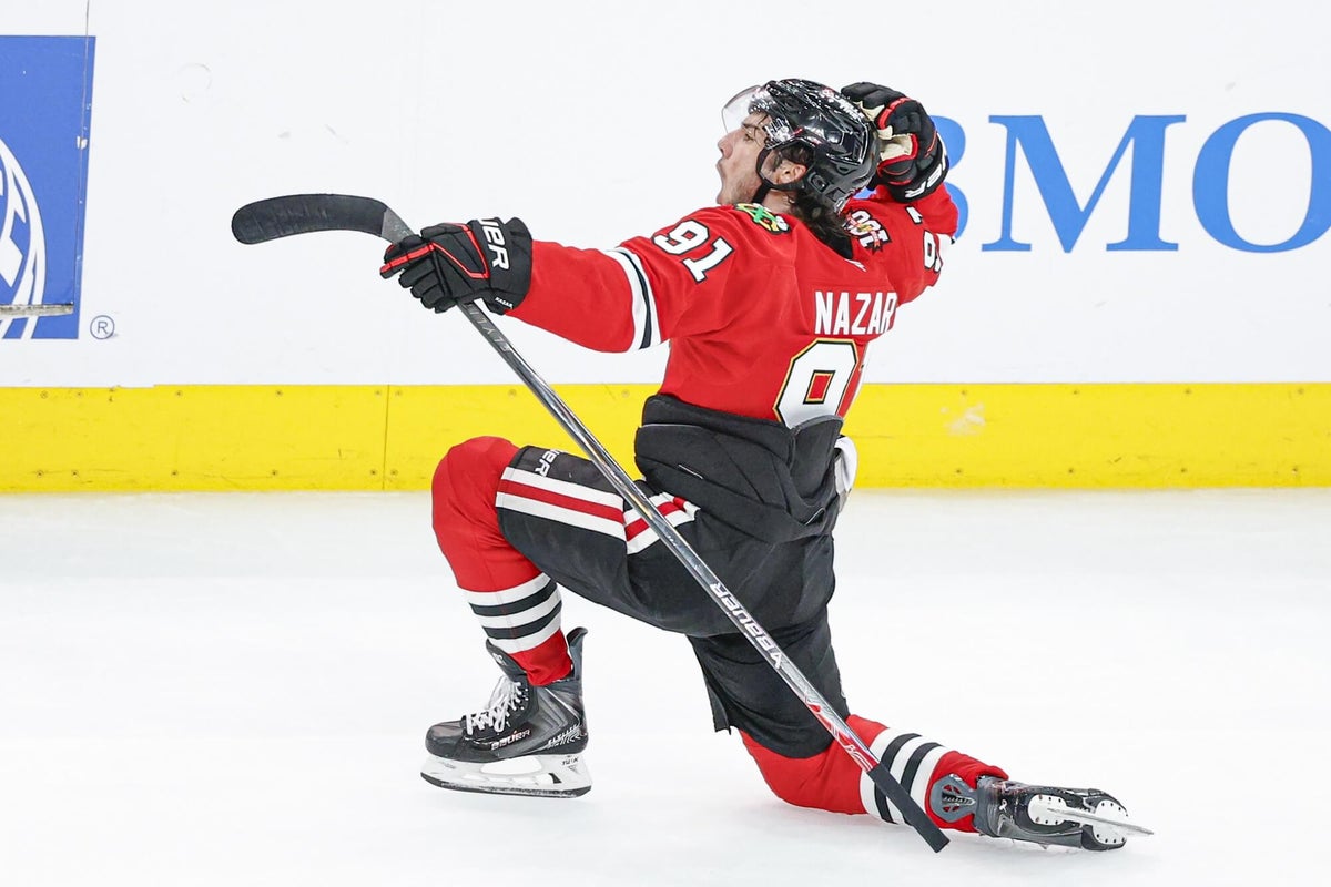 10 Chicago Blackhawks takeaways: Frank Nazar ending the season how he started it