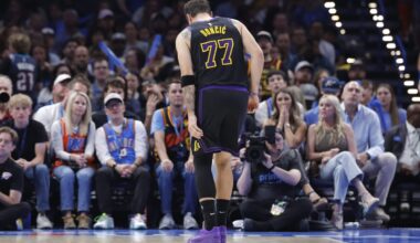 Luka Dončić to miss rest of regular season with hamstring injury, Lakers announce