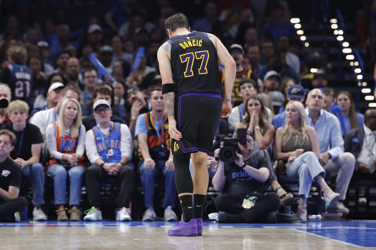 Luka Dončić to miss rest of regular season with hamstring injury, Lakers announce