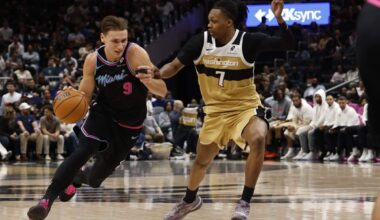 Wizards clinch NBA’s worst record, top draft-lottery floor with loss to Heat