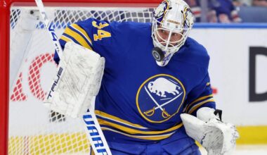 Sabres expected to give Alex Lyon start in Game 3, Josh Norris out with injury