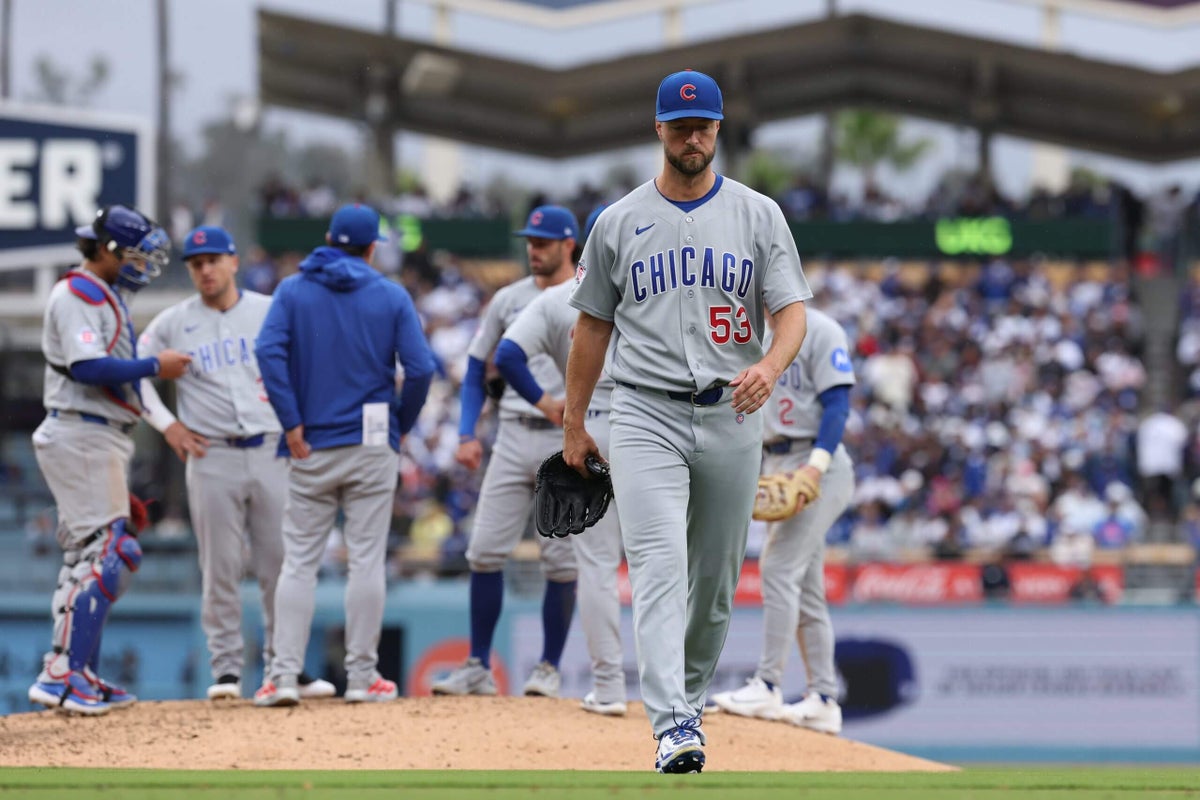 Cubs’ 10-game winning streak ends at Dodger Stadium, but bigger things are ahead