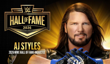 WWE Hall of Fame 2026 AJ Styles