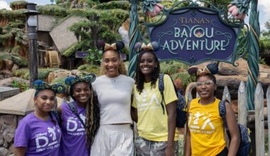 A'ja Wilson encourages and inspires students at Disney Dreamers Academy