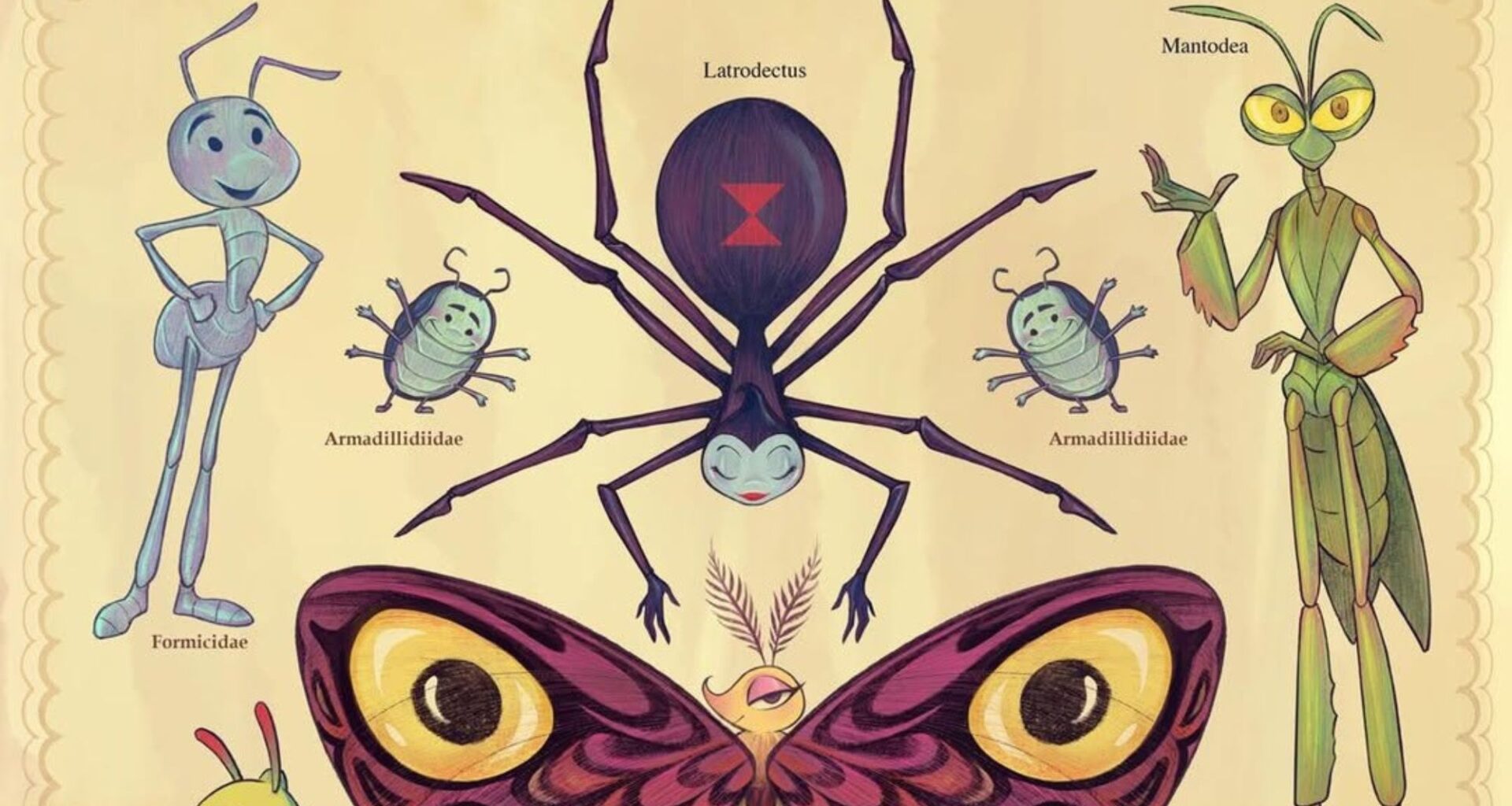 Pixar Shares Botanical Guide to 'A Bug's Life' Characters