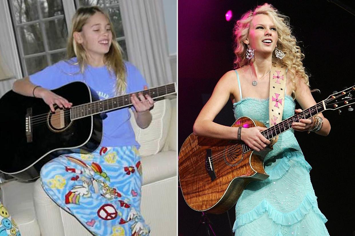 Gray Connors and young Taylor Swift.Credit: Courtesy of Gray Connors; Ethan Miller/Getty
