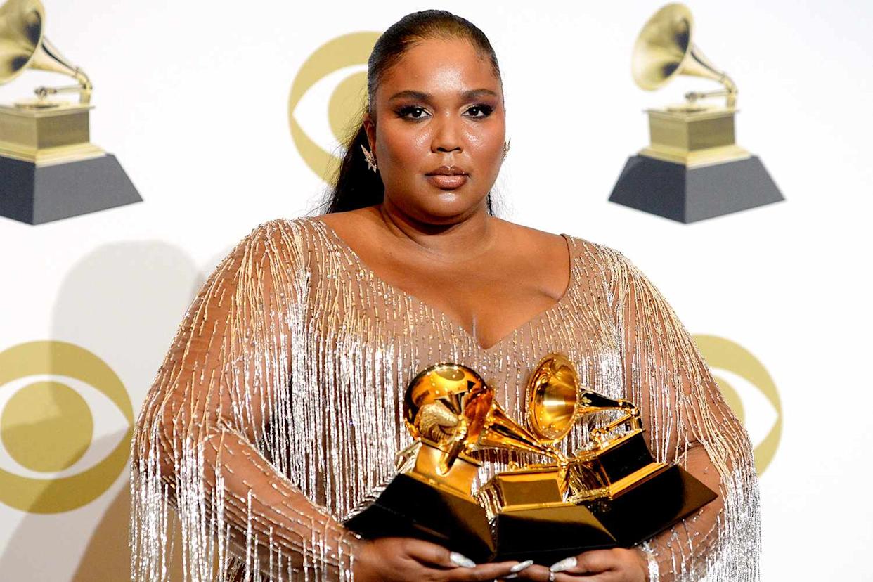 Lizzo at the 2020 Grammy AwardsCredit: Amanda Edwards/Getty