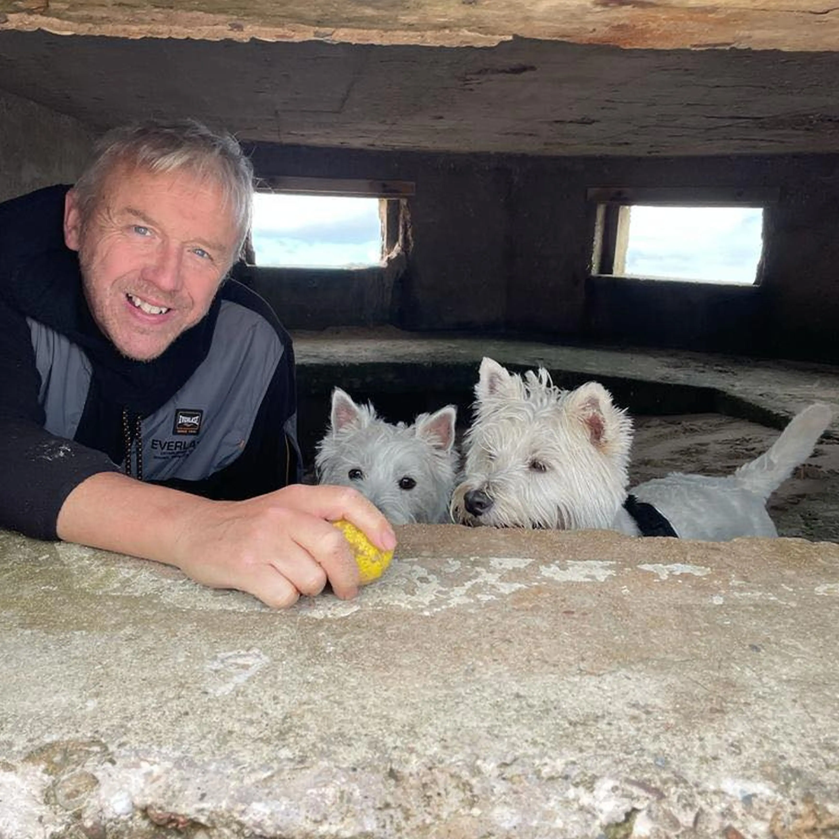 Jeff Bradford, 62, was diagnosed with stage-three throat cancer in 2016 (Kennedy News and Media)