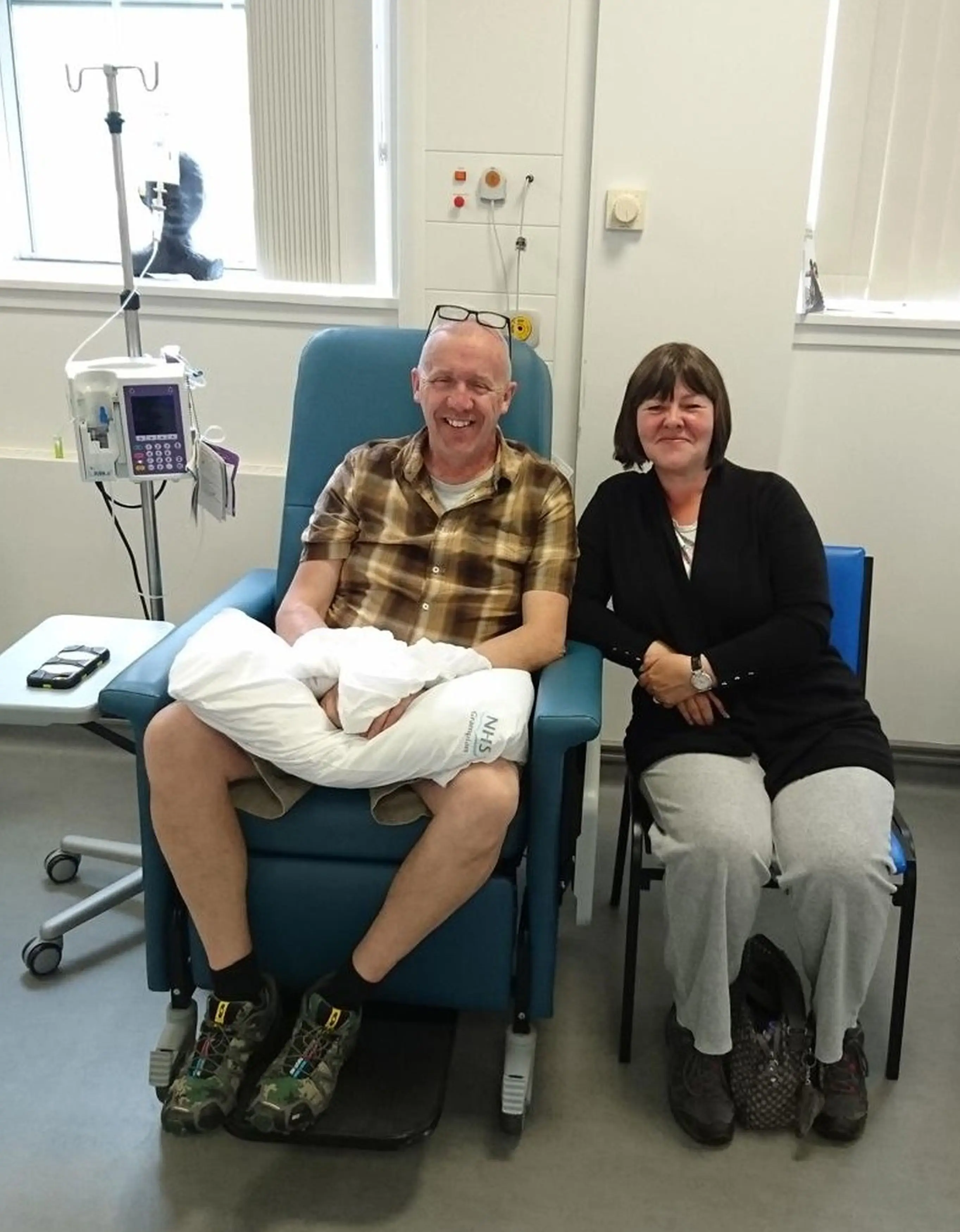 The dad was left 'totally shocked' when doctors told him oral sex probably caused it (Kennedy News and Media)