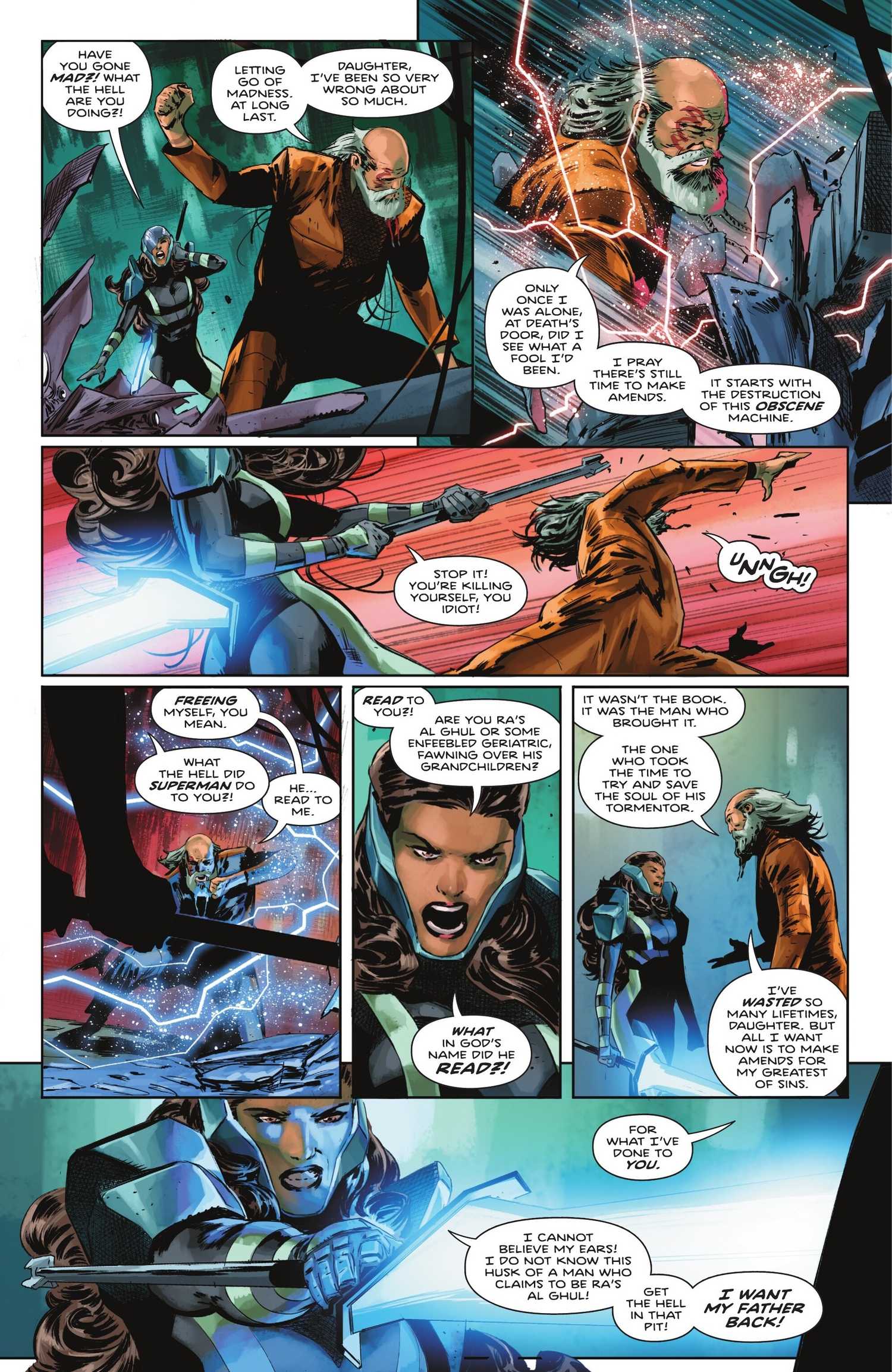 Absolute Superman #18 ra's al ghul 2