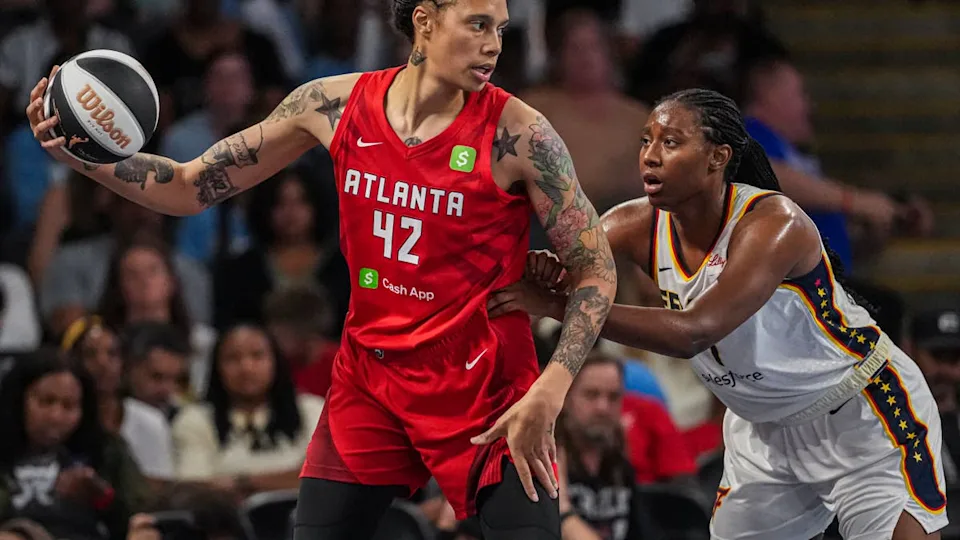 Atlanta Dream center Brittney GrinerDale Zanine-Imagn Images