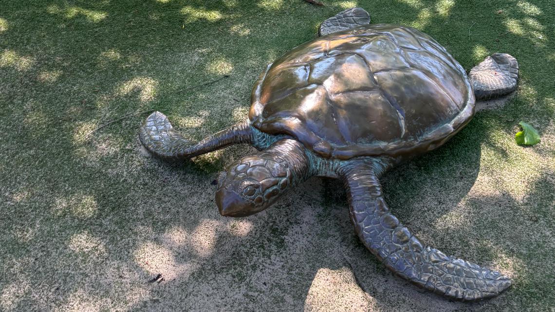 Bronze animal statues stolen from Arbor Lodge Park in North Portland