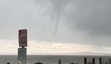 Waterspout in Seattle