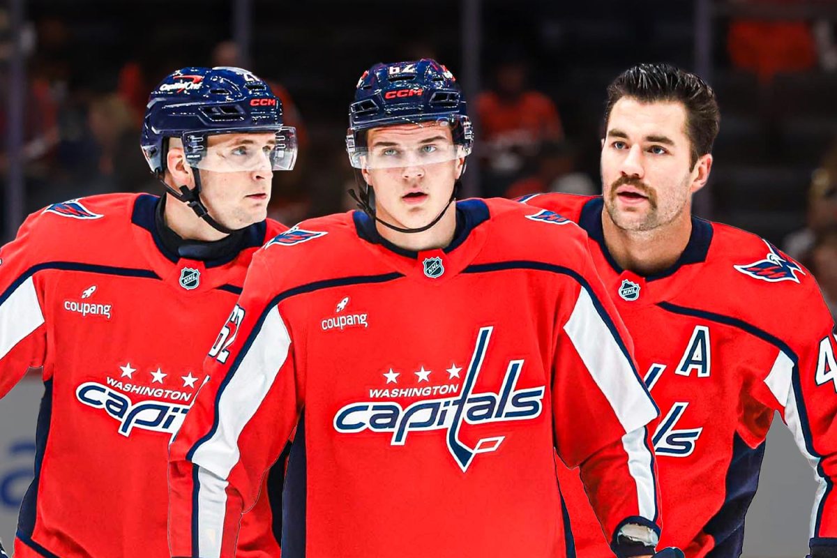 Alex Ovechkin on the Capitals’ 700-pound line of Aliaksei Protas, Ilya Protas, and Tom Wilson: ‘I think it’s going to be the heaviest line in the league. Good luck.’