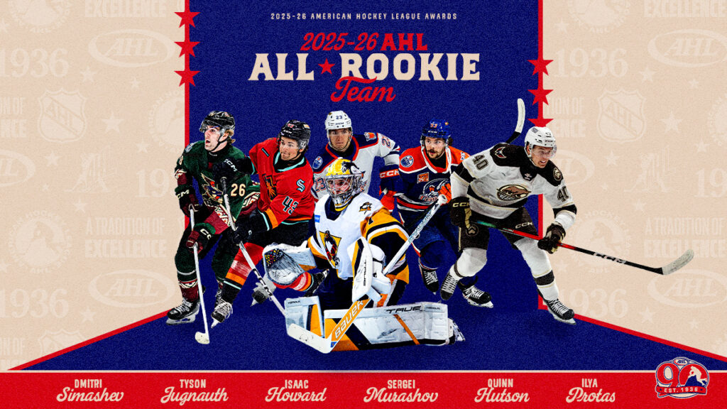 AHL announces 2025-26 All-Rookie Team | TheAHL.com