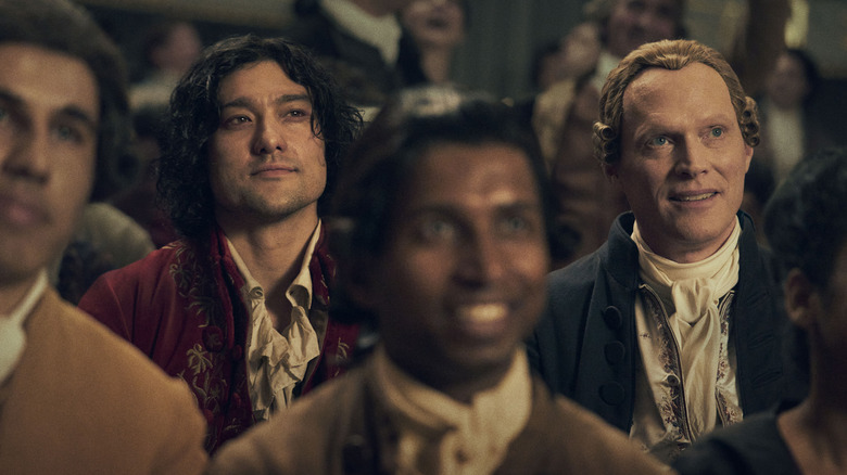 Mozart and Antonio Salieri in Amadeus