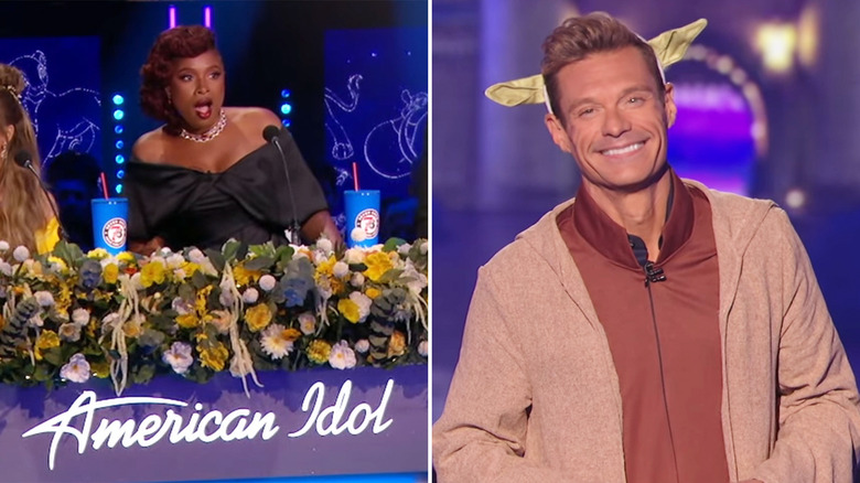 American Idol's Jennifer Hudson and Ryan Seacrest