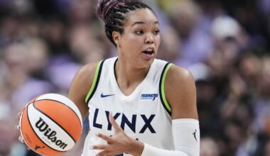 Napheesa Collier's ankle rehab will likely keep her out of the WNBA season's first month, Lynx say