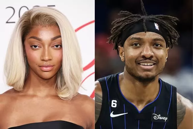 Angel Reese and Wendell Carter Jr.