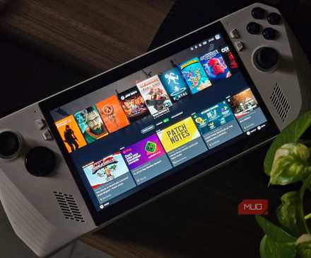 ASUS ROG Ally running CachyOS