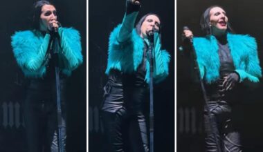 Marilyn Manson Halts Concert For 'Confession' About Sobriety