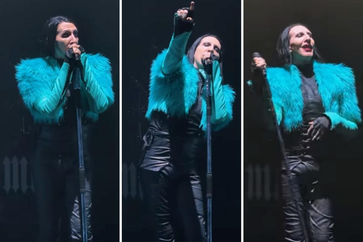 Marilyn Manson Halts Concert For 'Confession' About Sobriety