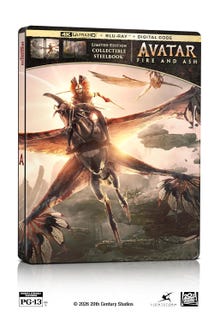 Avatar: Fire And Ash (3 Disc) - 4K UHD/BD Combo + Bonus Disc + Digital + Steelbook
