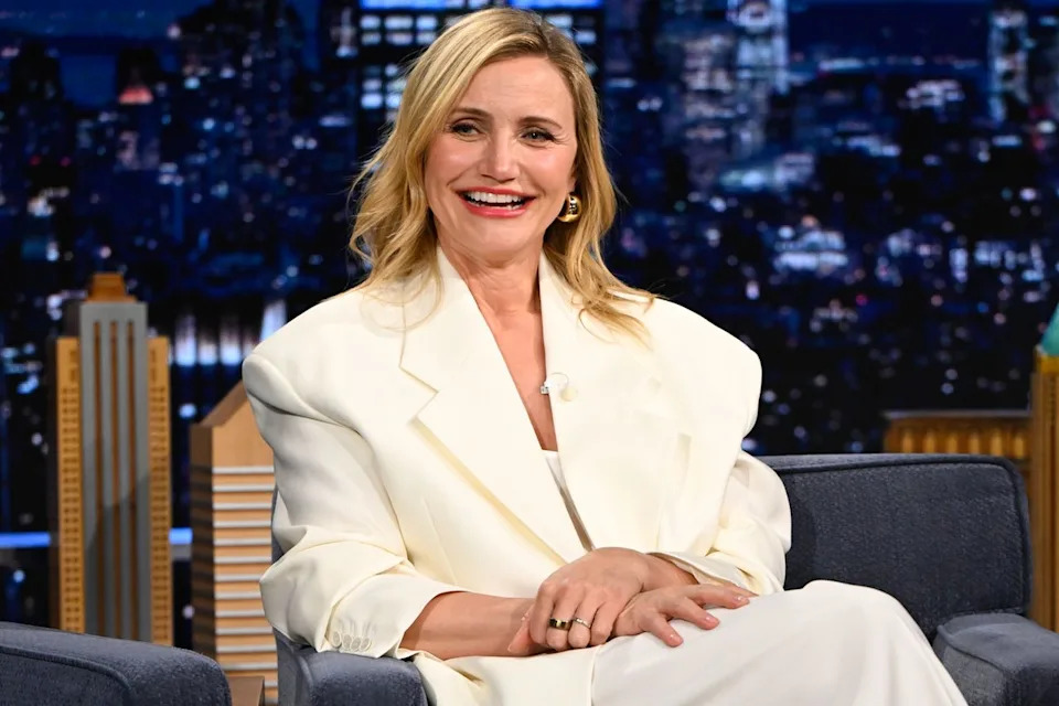 Cameron Diaz on March 31, 2026Credit: Todd Owyoung/NBC/Getty