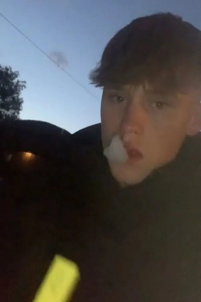 Nathan Edmunds says he vaped all day longCredit: Kennedy News & Media