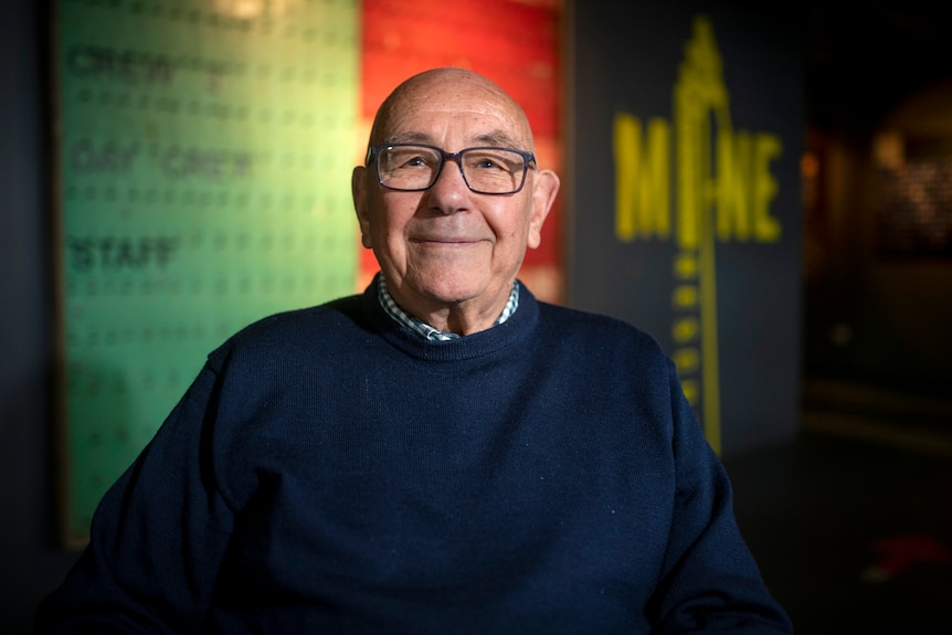 Former mayor Barry Easther at Beaconsfield Mine and Heritage Centre__d5df06e296d25777bf3995c2a210e0f5265e4fa6