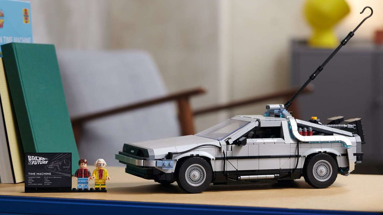 LEGO Back to the Future Time Machine Set Drops to Its Lowest Price Ever at Amazon