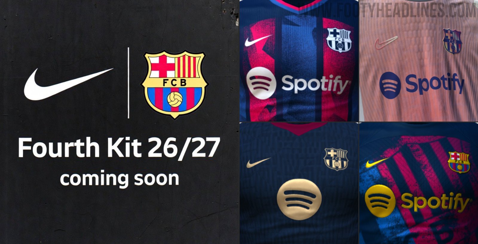 FC Barcelona to Release Special-Edition 26-27 Fourth Kit