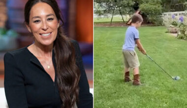 Joanna Gaines Shares Rare Video of Son Crew, 7, Golfing as She Jokes He's Pretending to Be at the 2026 Masters