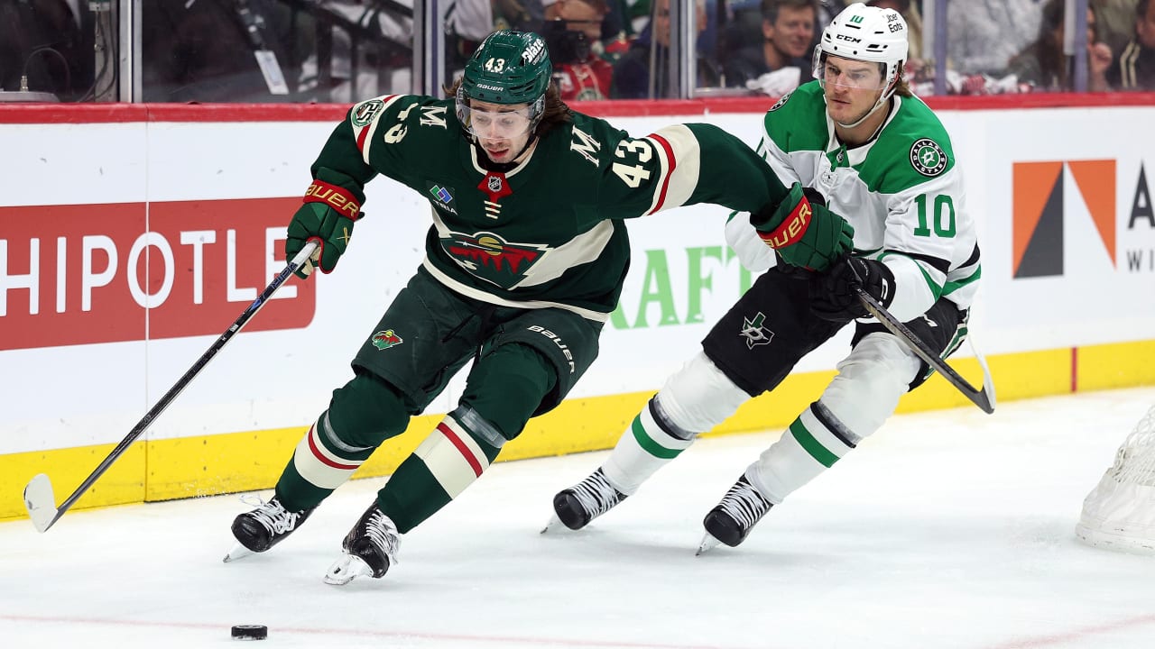 Hughes, Wild 'going to play with urgency' against Stars in Game 4