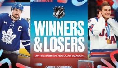 Winners and Losers From the 2025-26 NHL Regular Season