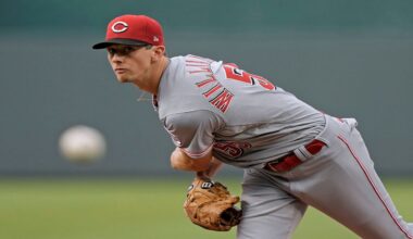 Reds place left-hander starter Brandon Williamson on 15-day IL with shoulder fatigue