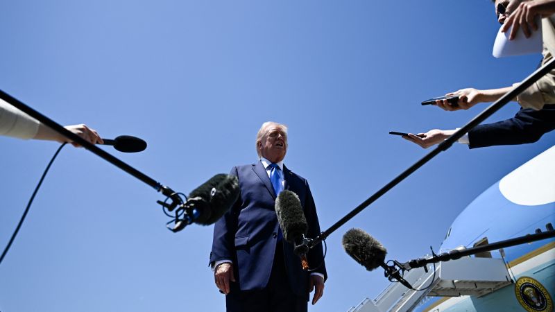 Live updates: Trump says US team won’t visit Pakistan