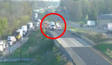 Crash shuts down stretch of I-81 in Franklin County, Pa.