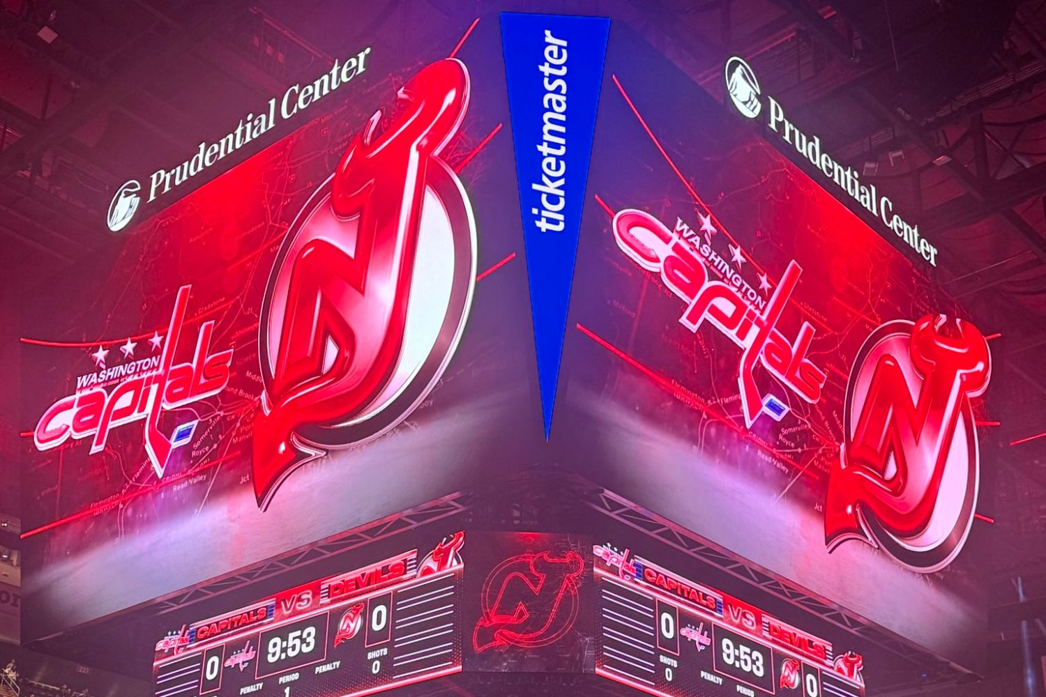 Capitals at Devils