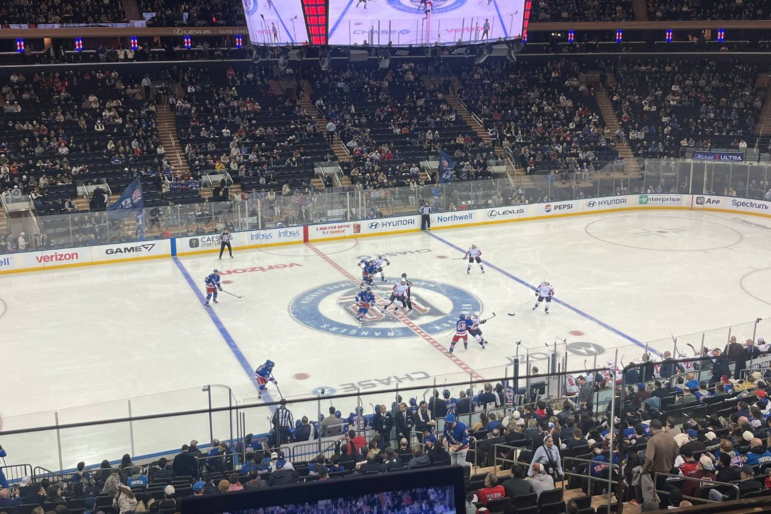 Capitals at Rangers