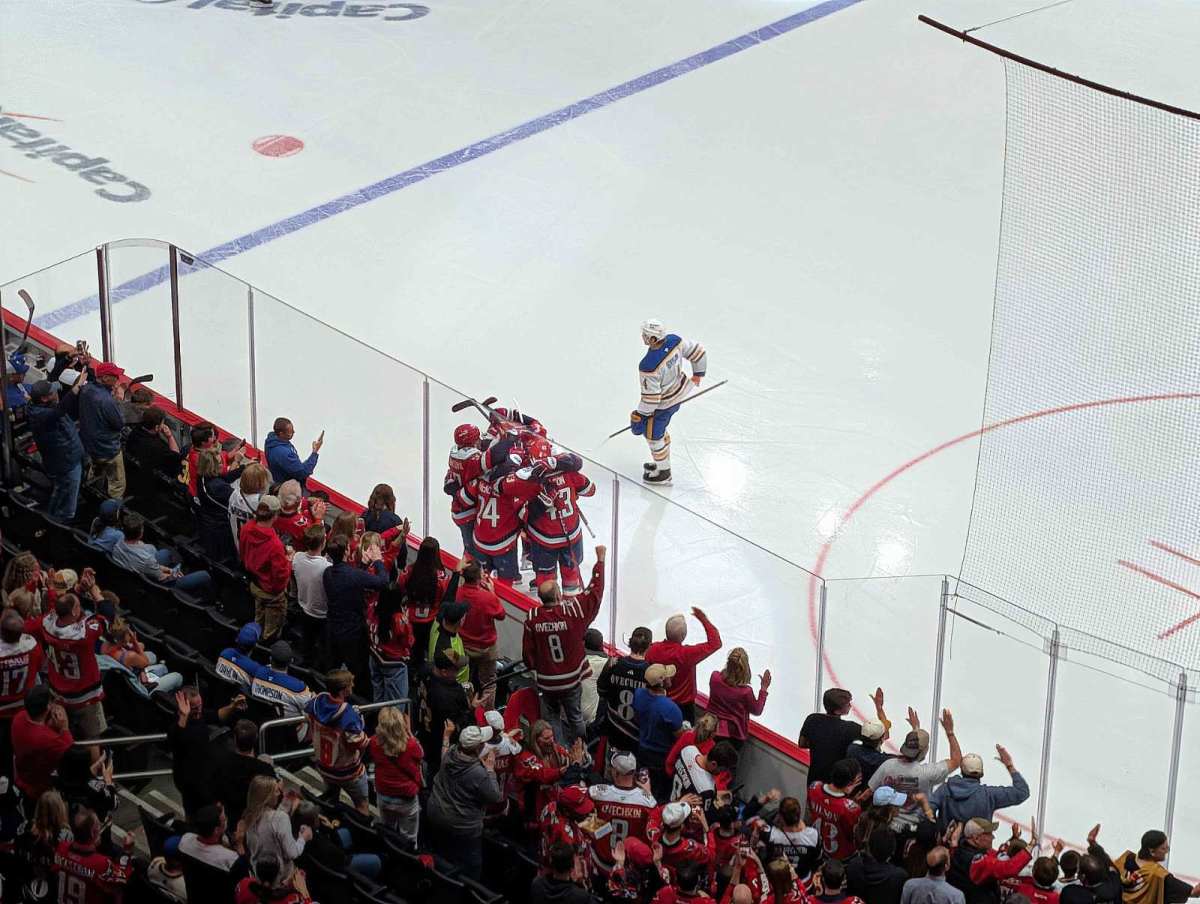 Caps beat Sabres 6-2: yeah, no cap, that’s an actual score from the 2025-26 Caps